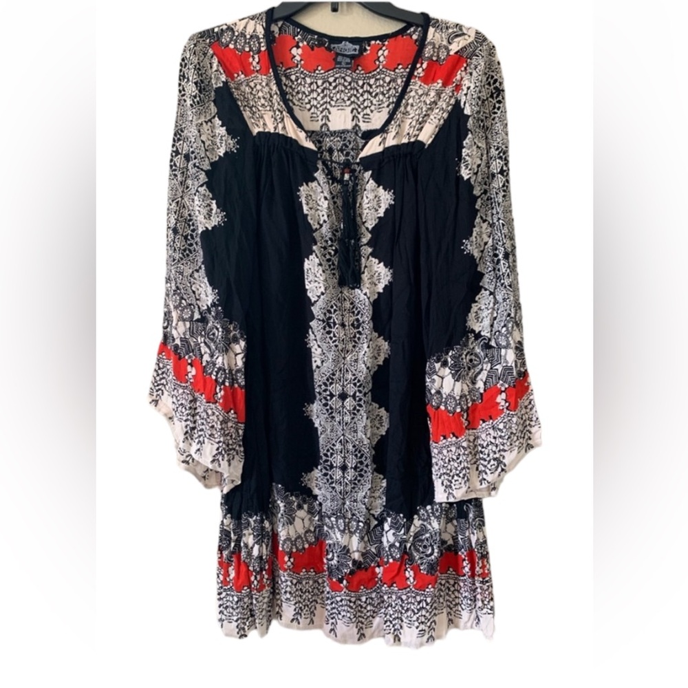ANGIE Women’s Printed Dress/Cover Up NWOT SIZE L